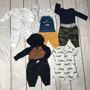 Bundle of Baby Boy Outfits Size 3 Months